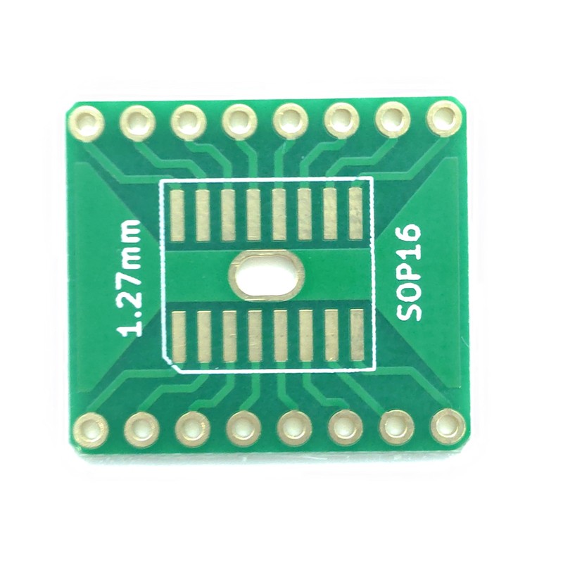 Small Board Shop Pitch Conversion Board SOP16 SSOP16 TSSOP16 DIP