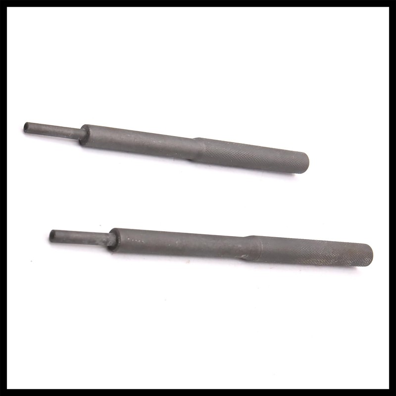 Hihaha 2pcs Dark Gray Universal Valve Guide Remover Grinding Stick