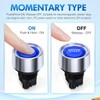 Nilight Start Engine Button 12V DC 50A SPST on Off
