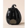 Kuromi Pumpkin Cutout Candle House Created by Blue Sky Clayworks