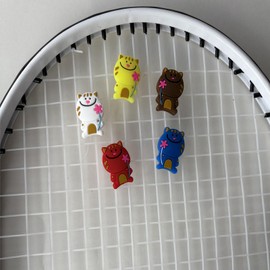Tennis Racket Vibration Dampener (Cute Cat)