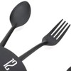 Metal Kitchen Wall Clock Spoon Fork Wall Clock Living Room