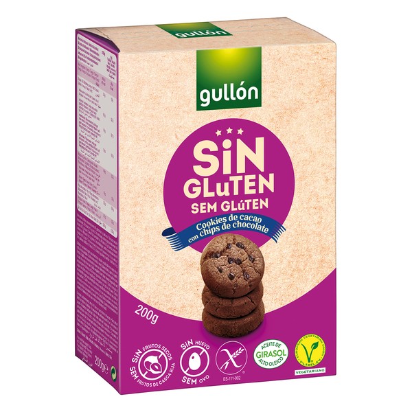 Gullon Gluten Free Chocolate Chip Cookies