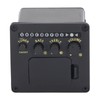 EQ01 Acoustic Guitar Tuner 2 Band EQ Black Guitar Tuner