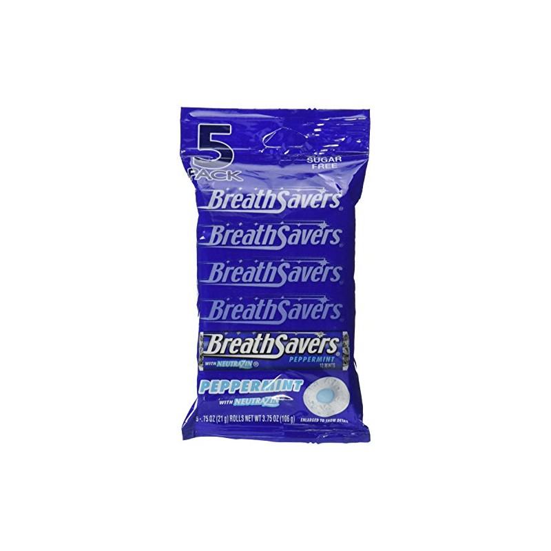 Breath Savers Mints, Peppermint, 0.27 lb