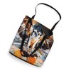 Osprey Expressionism Animal Wildlife Pattern Tote Bag