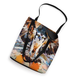 Osprey Expressionism Animal Wildlife Pattern Tote Bag