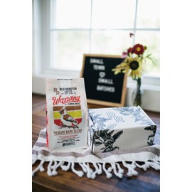 Red Rooster Coffee, Waxwing All-Purpose Blend – Medium-Dark Roast Whole Bean Coffee – Notes of Dark Chocolate, Raspberry & Pistachio – 12oz – Versatile for Espresso & Drip Brewing