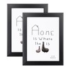 Bigqin 2 Pieces Photo Frame 8"x 10" Picture Frame Certificate