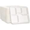 PRISTINE ENTERPRISE Disposable Dinner Plates Cups Bowls in Biodegradable (5
