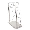 Wall Mounted Pot Lid Rack 304 Stainless Steel Punch Free