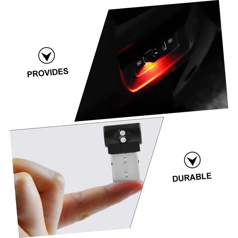 GRIRIW USB Car Interior Led Atmosphere Light Mini Decorative Lamp