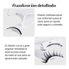 Kit De Pestaras Magneticas Reutilizables Con Aplicador 2pars