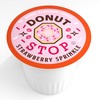 Donut Stop Medium Roast Coffee Pods, Strawberry Sprinkle Flavor, 40
