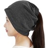 Dhana Style 3-Way Twisted Turban Elastic Stretch Loop Mask Beanie