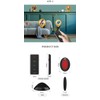 infactory Wireless Key and Item Finder RF Transmitter 4 Receivers