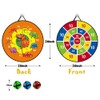 Tuko 26" Large Dart Board Game Set for Kids with