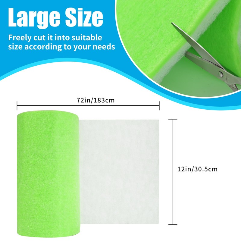 AQUANEAT Aquarium Filter Media Pad Dual Density Bonded Filter Floss