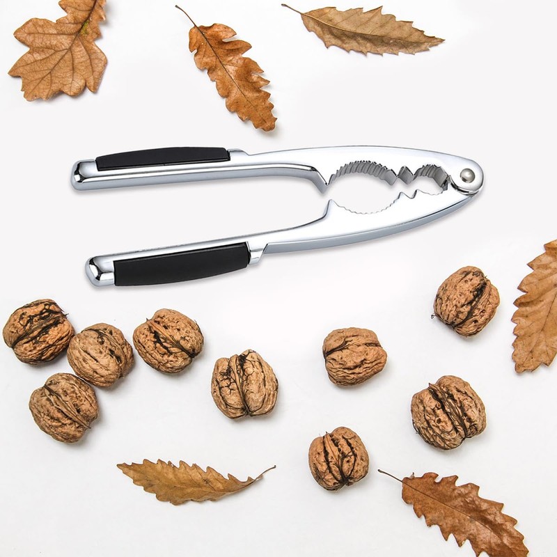 Luckious Nut Cracker - Heavy Duty Walnut Plier Nutcracker with
