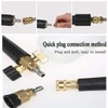 DUDUA 1/4 Quick Connector Pressure Washer Fittings M14 Male Threaded