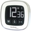 Technoline Count Down Timer, Silver, 7.6 x 2.5 x 7.6