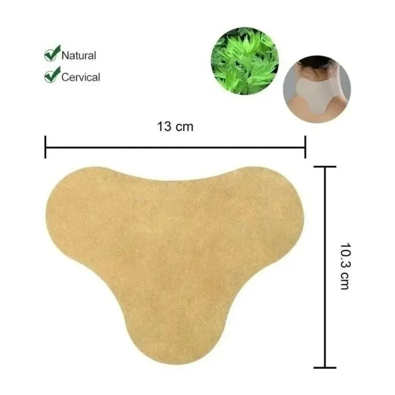10 Parches Alivia Dolor Corporal Cuello Ciatica Rodilla