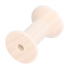 20pcs Wooden Spools, Sturdy Structure, for DIY Making, Reliable, Durable,