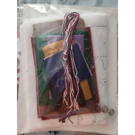 Janlynn Felt Applique Teddy Stocking Kit 16" Bear with Birdhouse Design