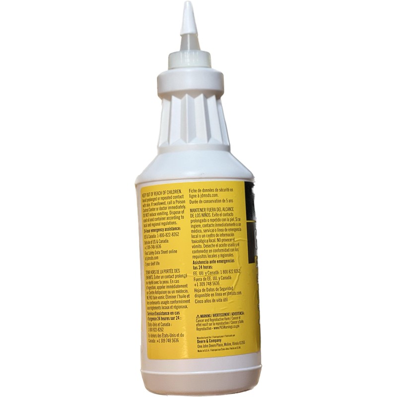 Deere GL-5 Synthetic SAE 80W-140 Gear Lubricant, 1 Qt
