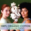 L. Extra Long Maxi Pads for Women, Overnight Absorbency, Organic