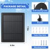 Solar Panel for Ring Doorbell 5W 5V Solar Charger Pefect