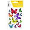 TopStick 1338 Stickers for Kids with Butterfly Motifs, 14 Labels