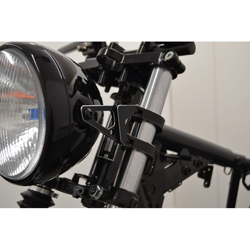 Alchemy Parts Motorcycle Headlight Clips Pair for 58-59 mm Fork