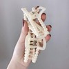 White Pearl Large Hair Clip for Thick Hair, Girls Hair