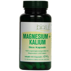 Bios Magnesium and Potassium, 100 Capsules, Pack of 1 (1 x 42 g)