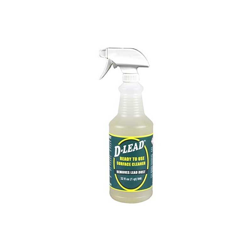 D-Lead Surface Cleaner, Ready-to-Use 32 oz Bottle with Sprayer, 331PD-RT-032