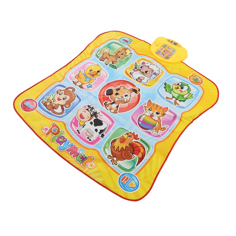 Kid Cartoon Pattern Dance Mat Children Volume Adjustable Electronic Music