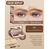 Eyebrow Powder Kit,2 Colors Dark Brown/Dark Coffee Eye Brow Powder