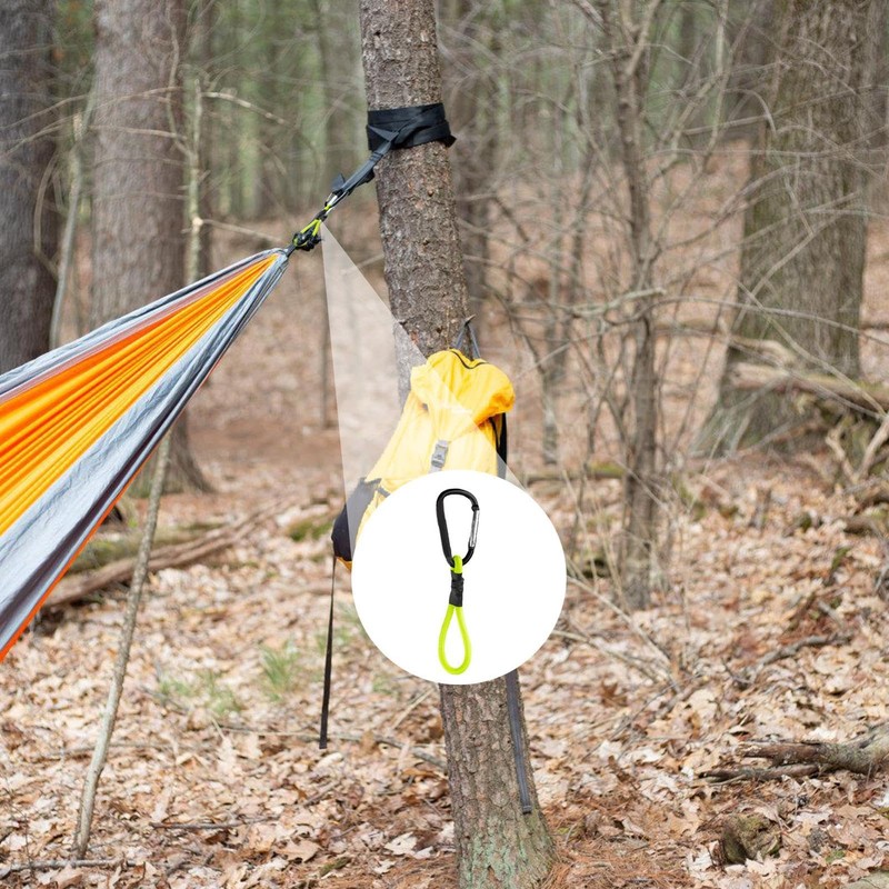 Bungee Cords with Carabiner Hooks - Elastic Rope Carabiner Bungee