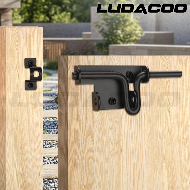 Slide Bolt Gate Latch Door Lock, Thickened Slide Bolt Latch
