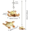OMYZERO 12inches Ceiling Fan pull chain Lovely Romantic Turtle Pendant
