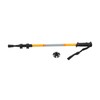Three Sections Aluminum Alloy Alpenstock Corrosion Resistance Telescopic Trekking PoleGold
