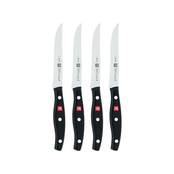 Zwilling 140 x 250 mm Twin Pollux Steak Knife, Set of 4, Stainless Steel