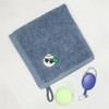 Songwol Towel Golfongi Antibacterial Golf Reel Towel Sports Towel, Brown
