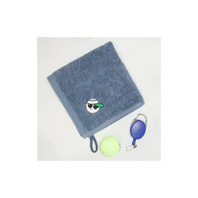 Songwol Towel Golfongi Antibacterial Golf Reel Towel Sports Towel, Brown