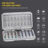 42 in1 Magnetic Screwdriver Set Precision Multi Bit Ratchet T