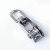 ExcInter Single Pulley M32 Steel Wheel Block Heavy Duty Pulley