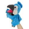 lilizzhoumax Parrot Hand Puppet Cuddly Toy Animal Kawaii Cute Role