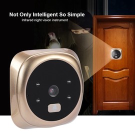 T¡§1 Viewer 2.4 Inch HD Screen Display Home Smart T¡§1rklingel ¡§1 Surveillance Camera Electronic T¡§1 Viewer for the House ¡§1 Monitoring System