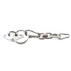 304 Stainless Steel Diamond Eye Pad Plate with Ring 5/16"